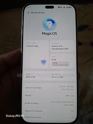 Honor X8c 256 GB White