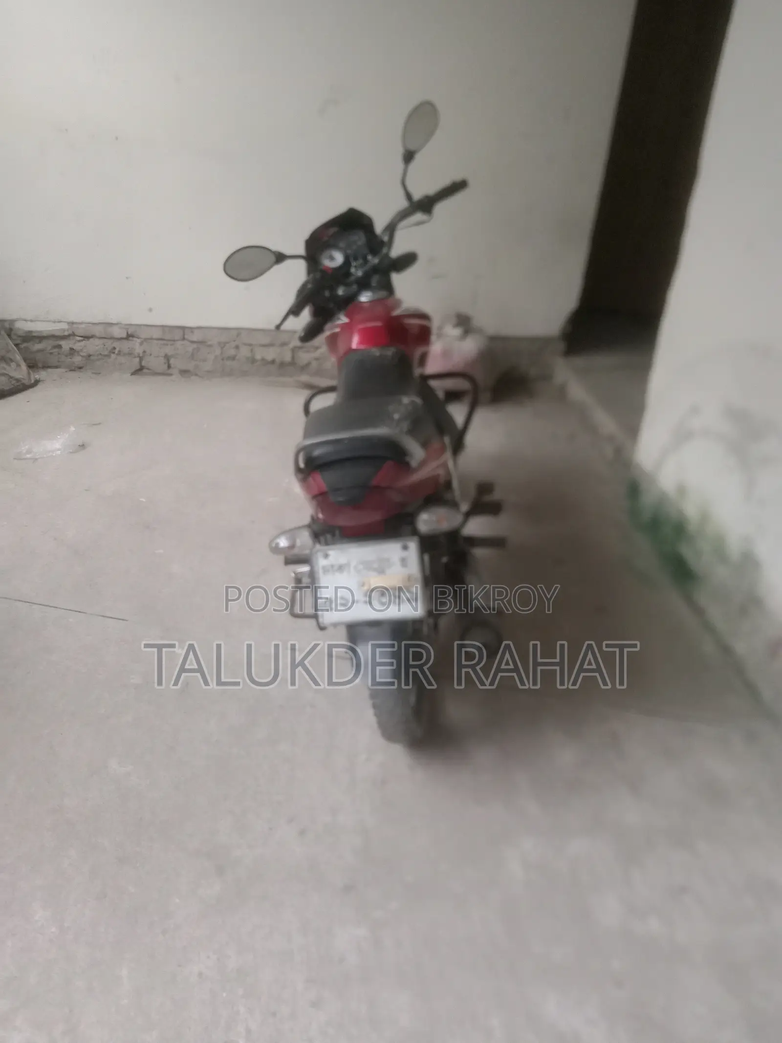 TVS Metro 2017 Red