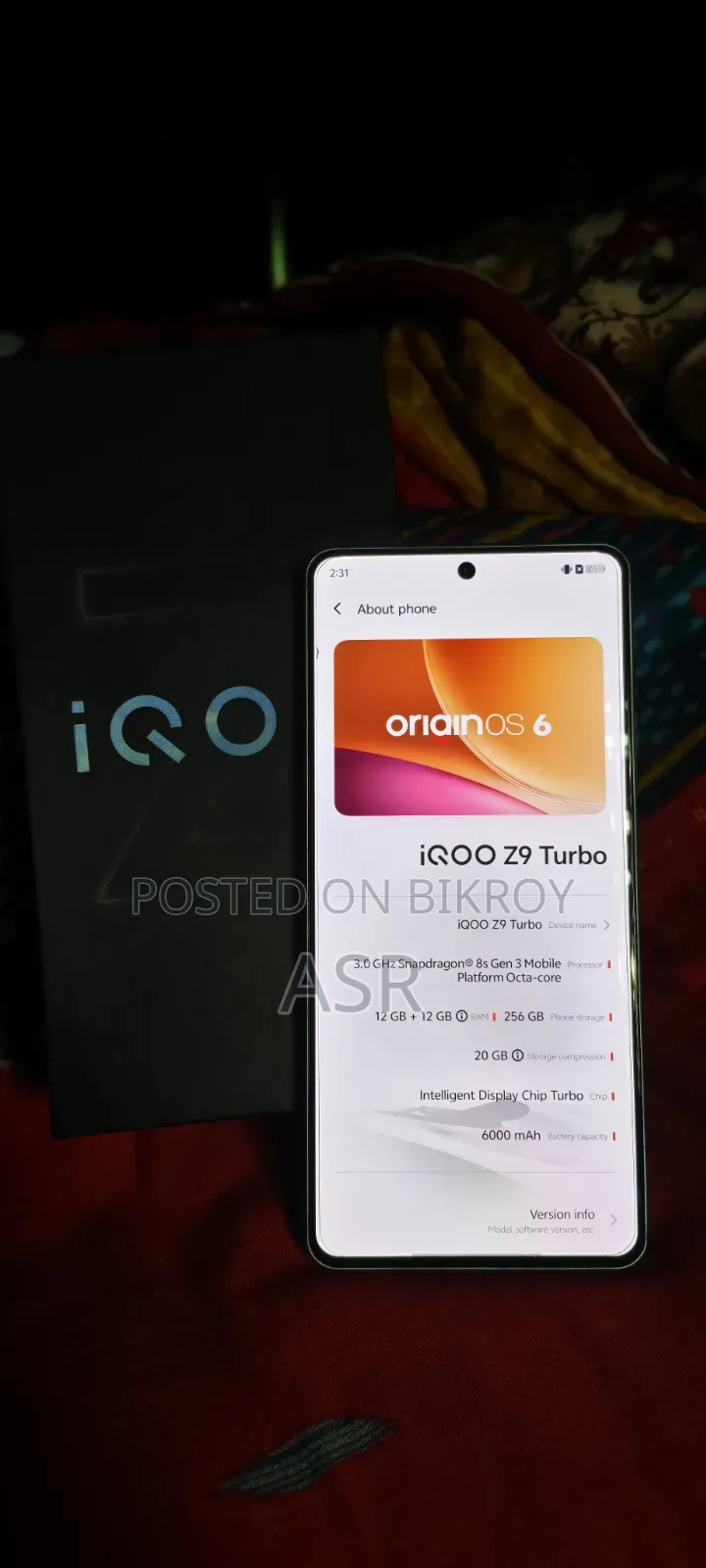 iQOO Z9 256 GB Green