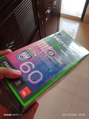 ইনফিনিক্স হট ৬০ প্রো+ ২৫৬ জিবি ব্ল্যাক