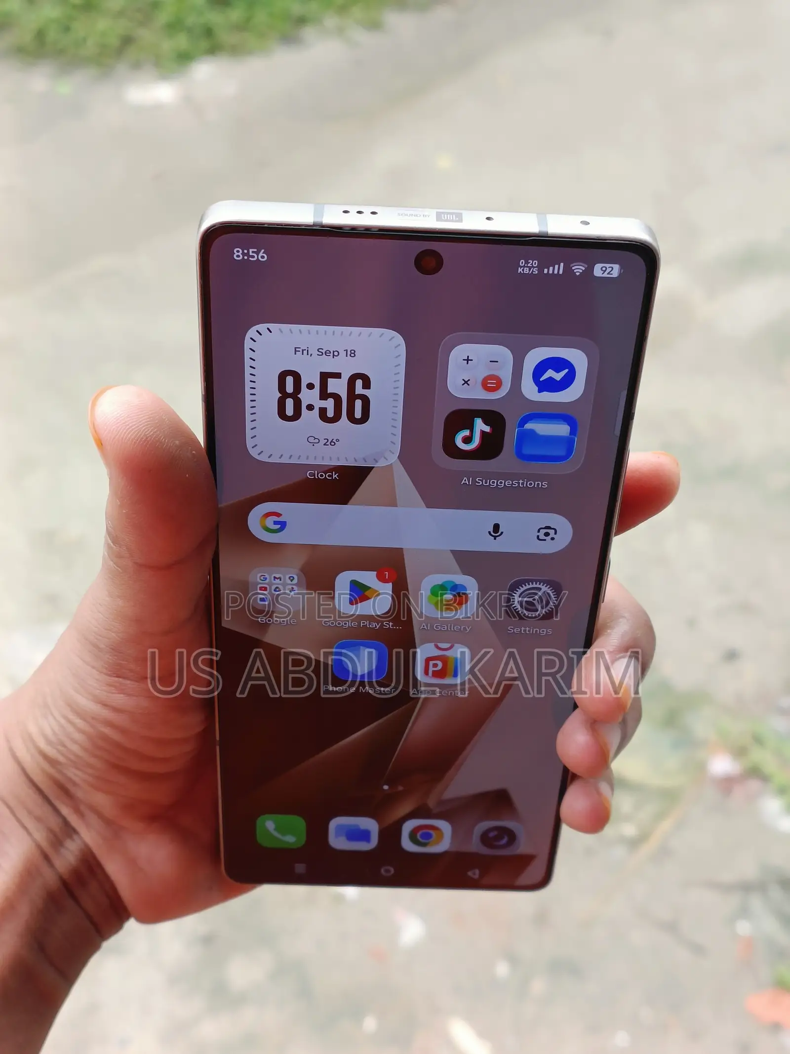 ইনফিনিক্স নোট ৫০ ফোরজি ২৫৬ জিবি গ্রে