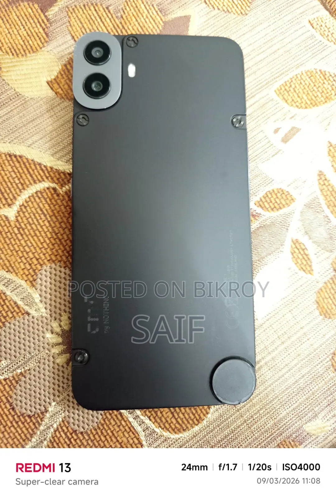 Nothing Phone CMF Phone 1 128 GB Black