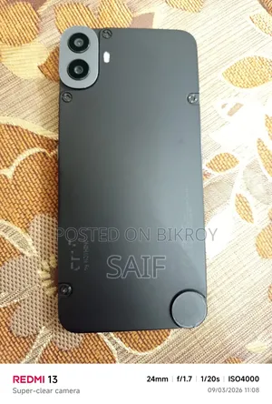 নাথিং ফোন সিএমএফ ফোন ১ ১২৮ জিবি ব্ল্যাক