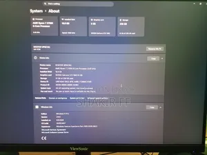 Desktop Computer MSI model 16GB AMD Ryzen 7 SSD 256GB