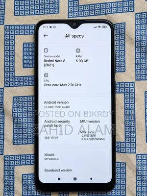 Xiaomi Redmi Note 8 128 GB Blue