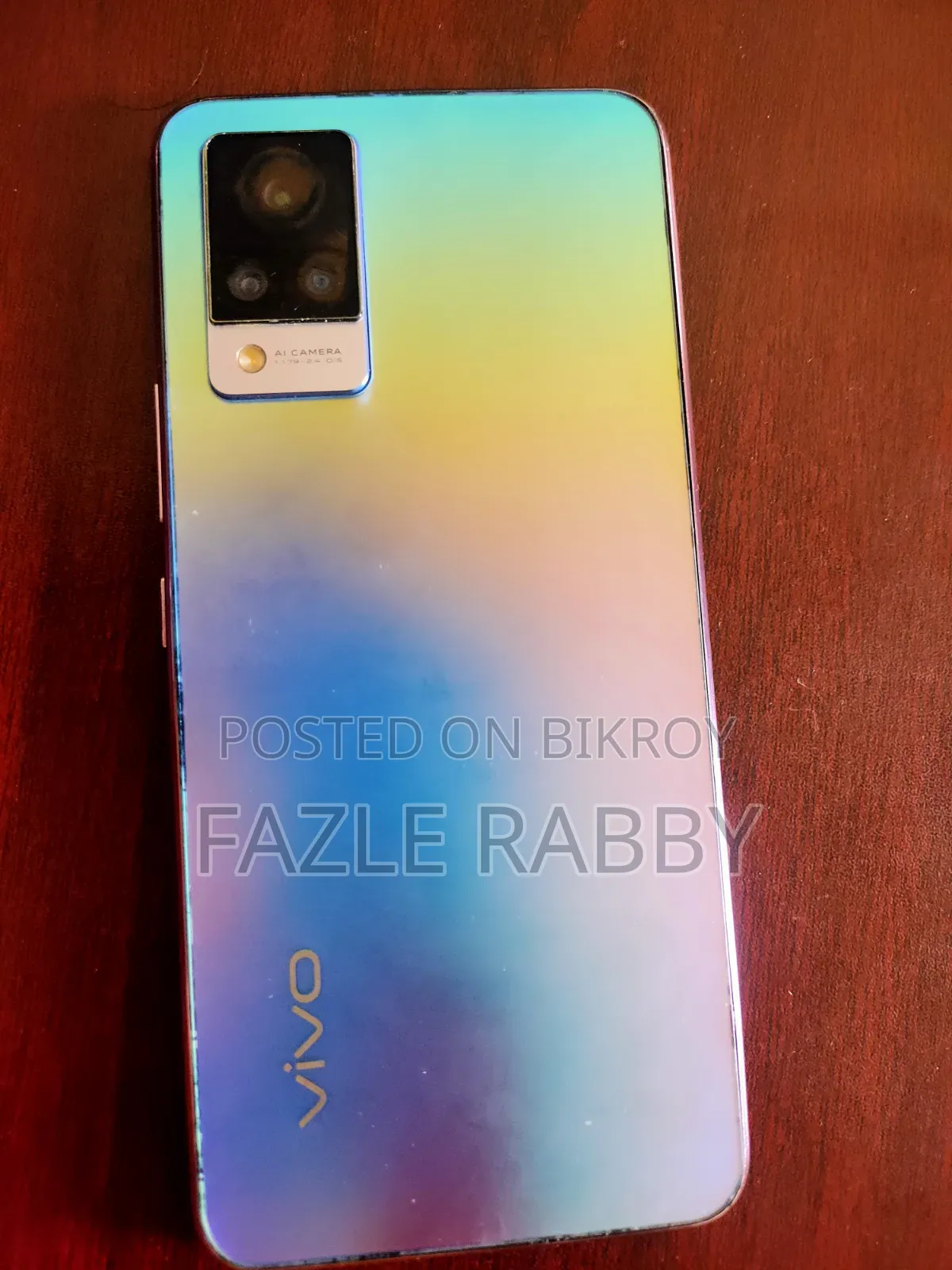 Vivo V21 128 GB Graphite