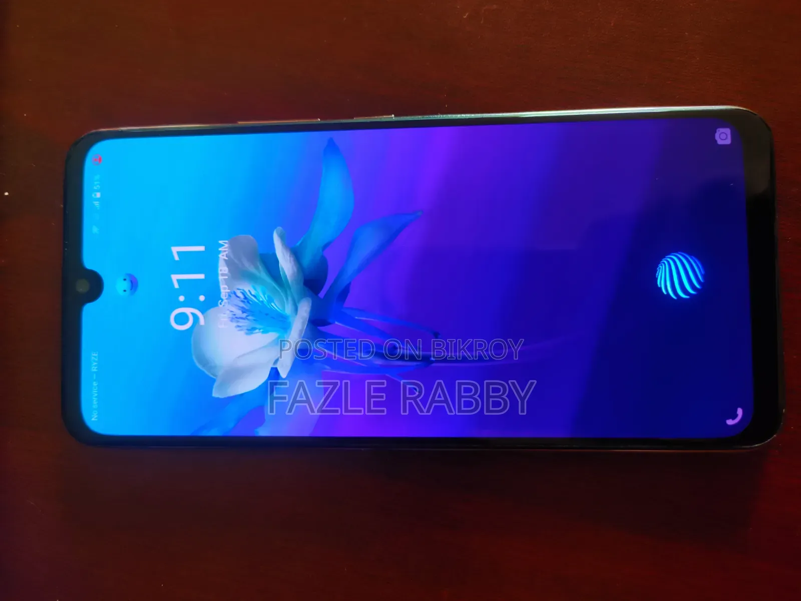Vivo V21 128 GB Graphite