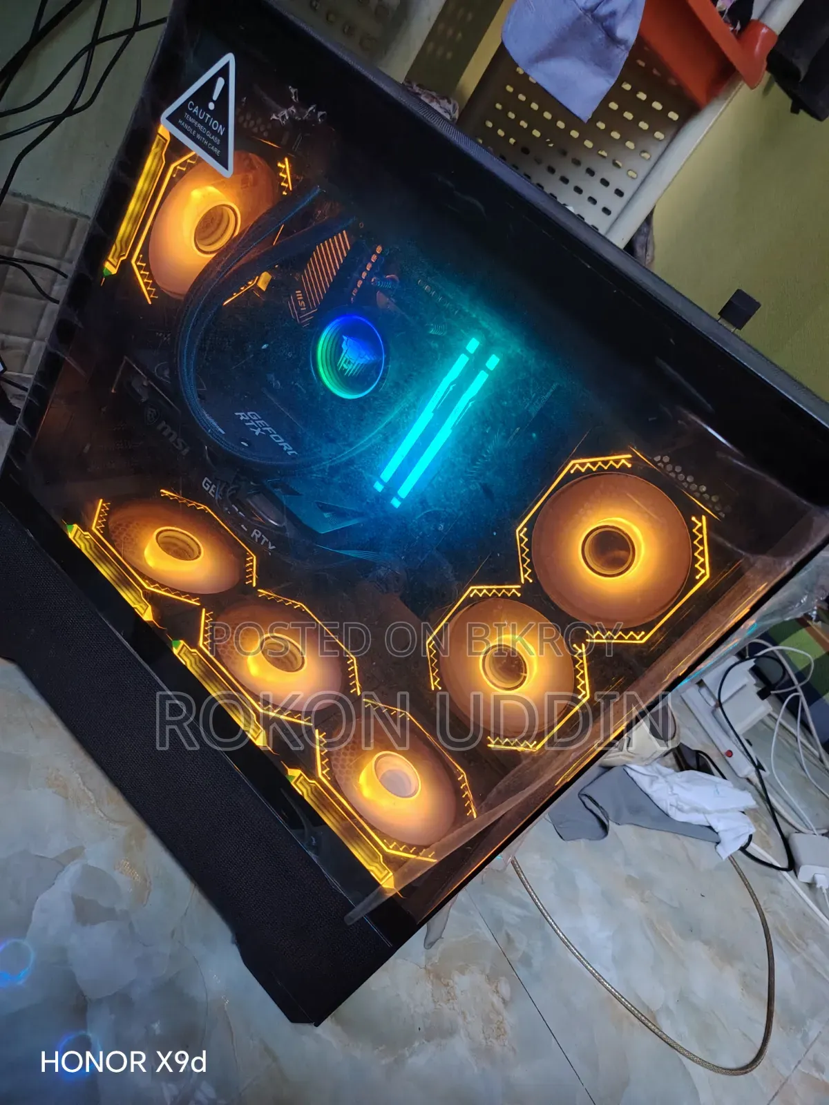 New Desktop Computer MSI model 32GB AMD Ryzen 7 SSD 1T
