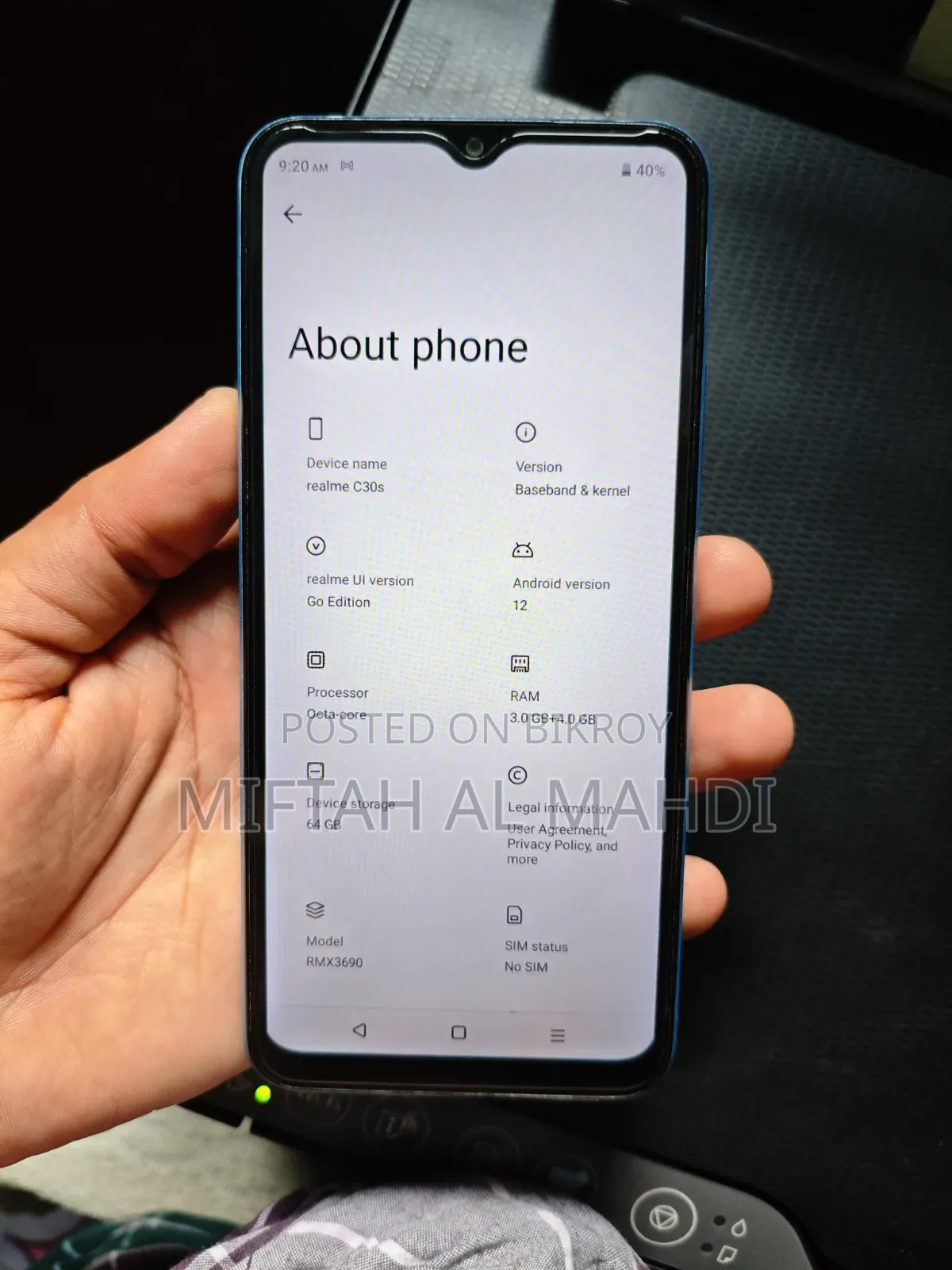 Realme C30s 64 GB Blue