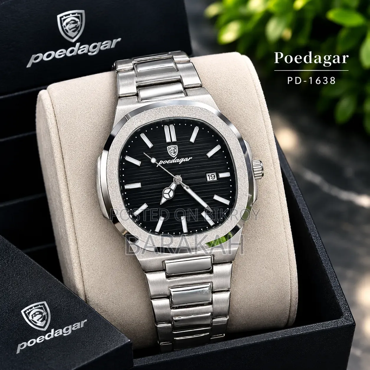 POEDAGAR Men's Stylish Wrist Watch