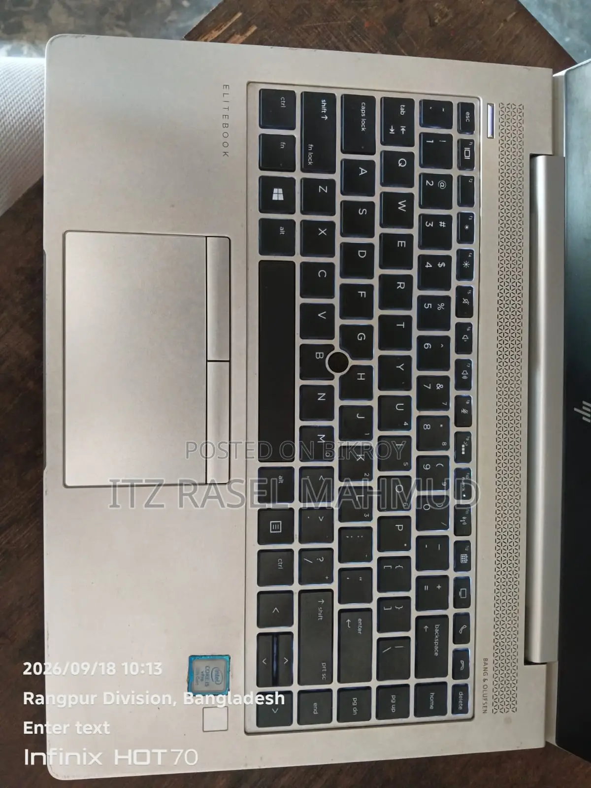 New Laptop HP EliteBook 840 G3 16GB Intel Core i5 SSD 256GB