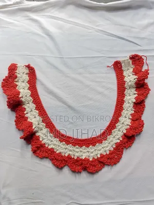 কুশিকাটার তৈরি গলা বা লেস