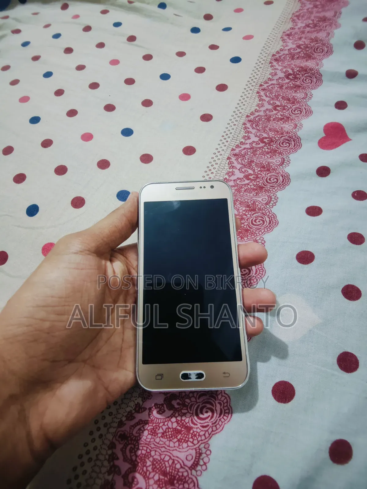 স্যামসাং গ্যালাক্সি জে২ ৮ জিবি গোল্ড