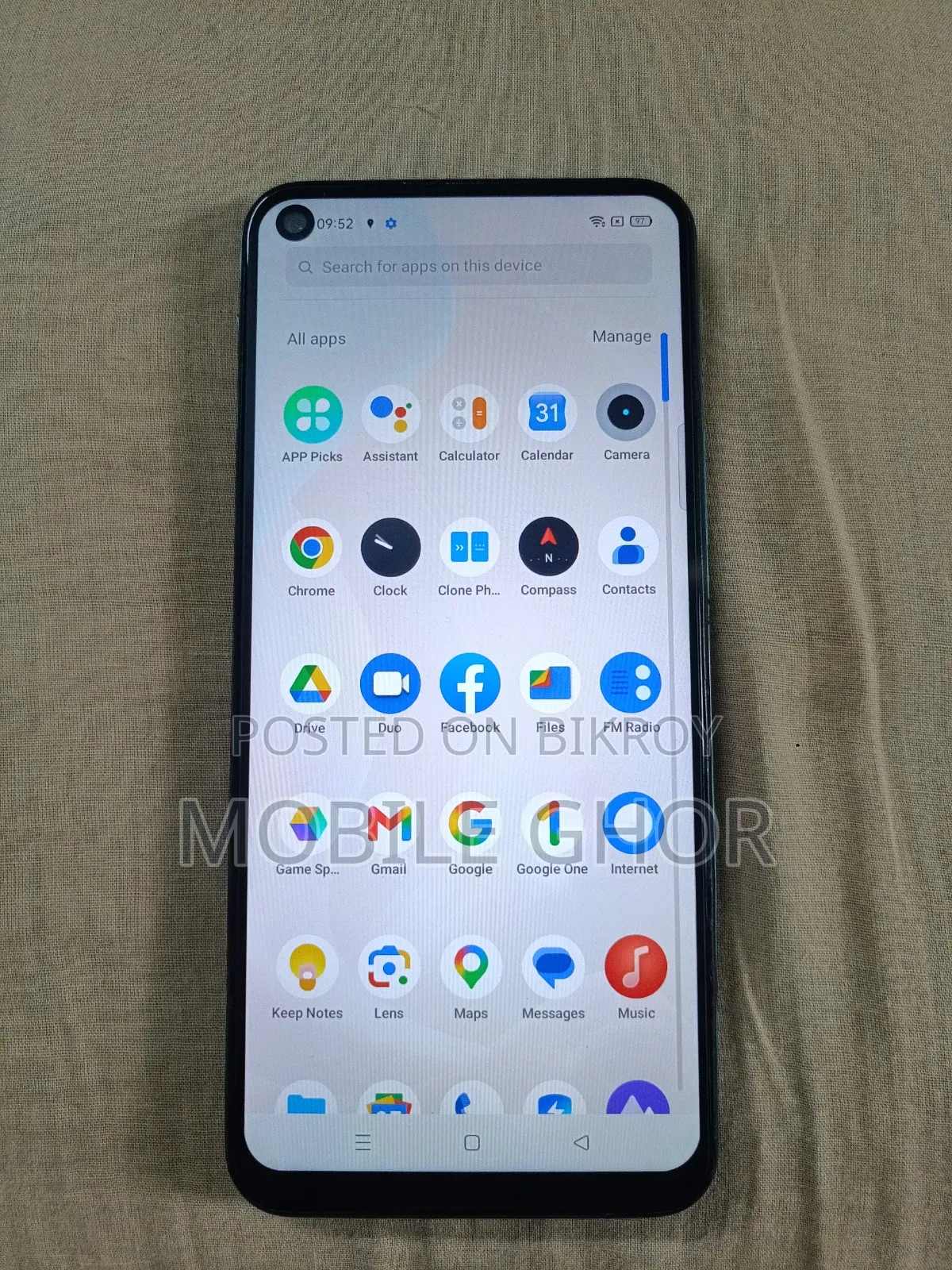 Realme C17 128 GB Blue