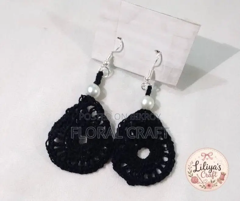Midnight Teardrop Earrings