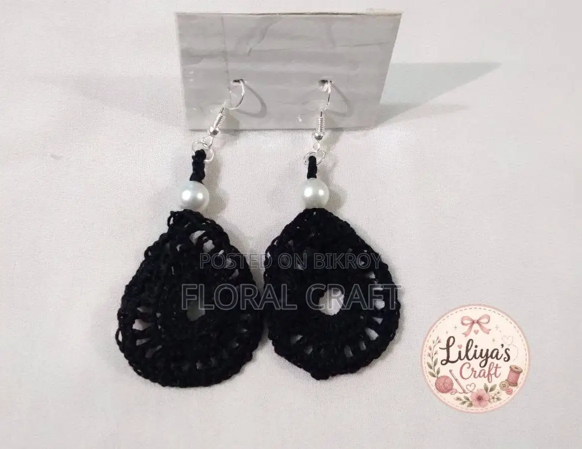 Midnight Teardrop Earrings