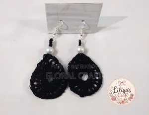 Midnight Teardrop Earrings