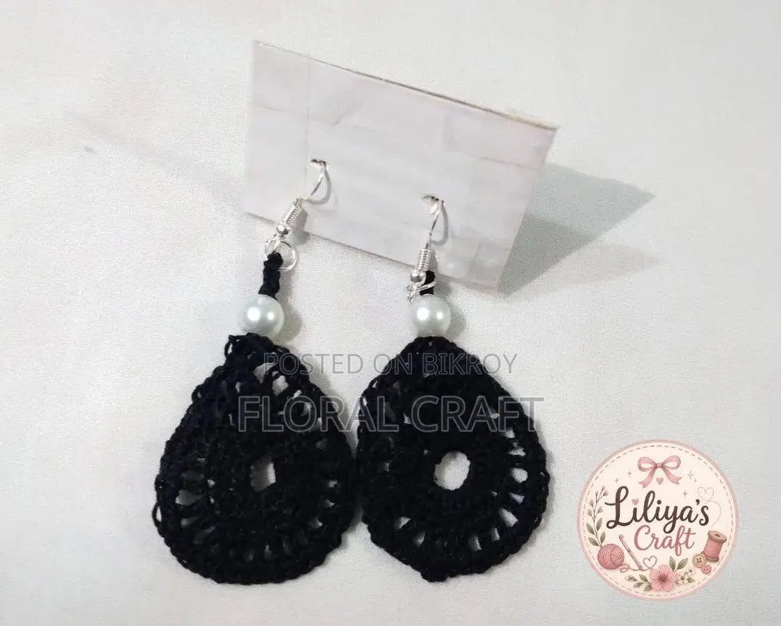 Midnight Teardrop Earrings