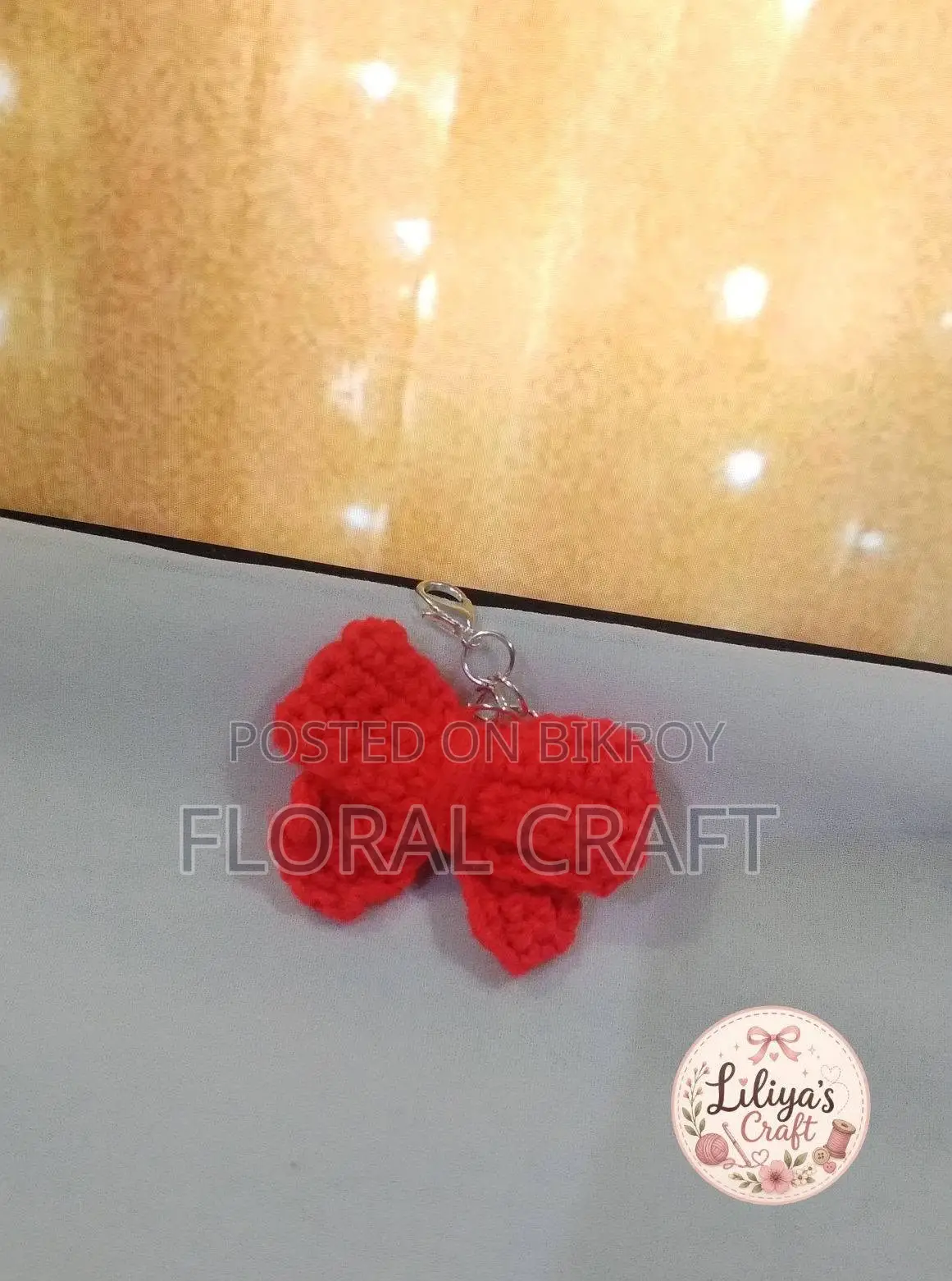 BowBelle Crochet Charm