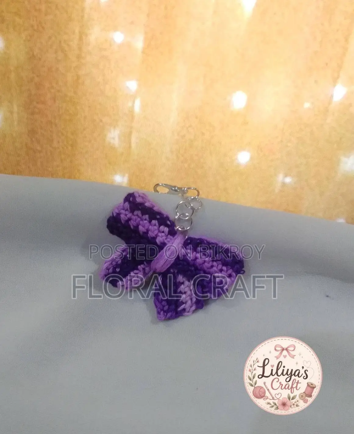 BowBelle Crochet Charm