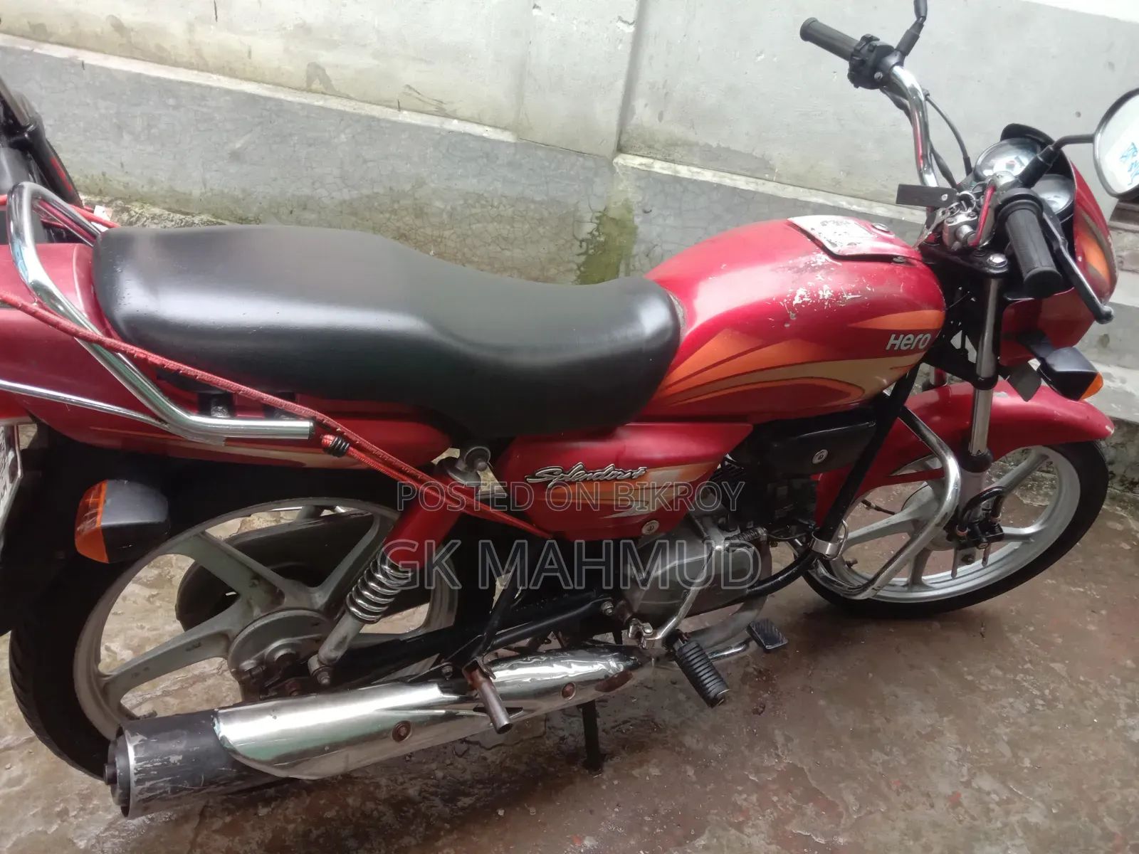 Hero Splendor Plus 2014 Red