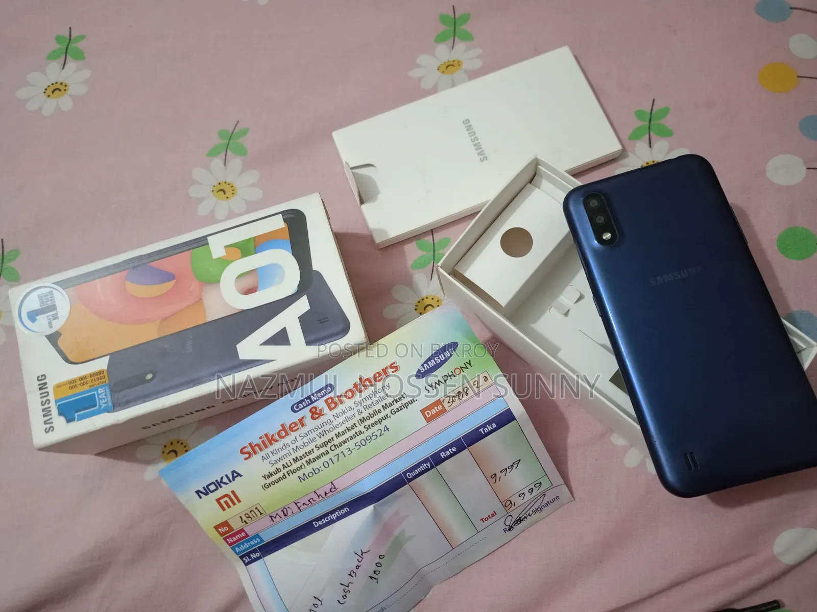 Samsung Galaxy A01 16 GB Blue