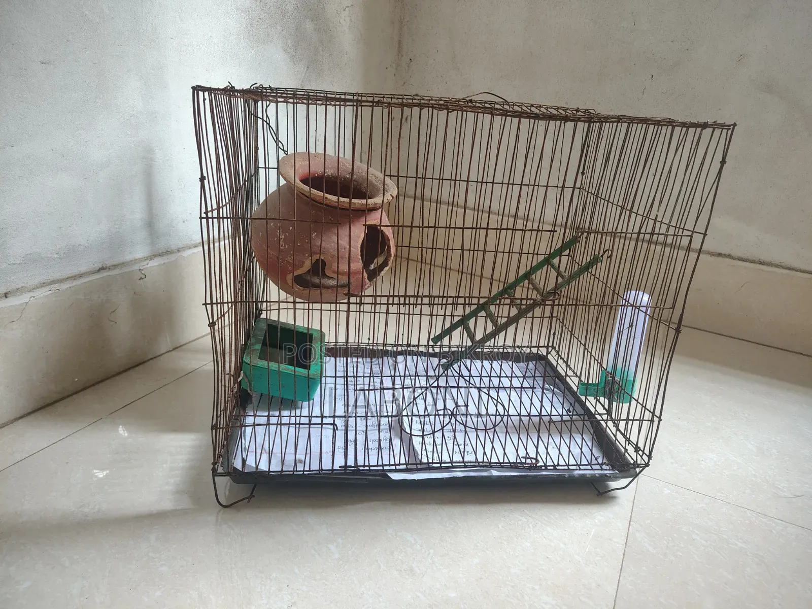 পাখির খাচা বিক্রিয় করা হবে