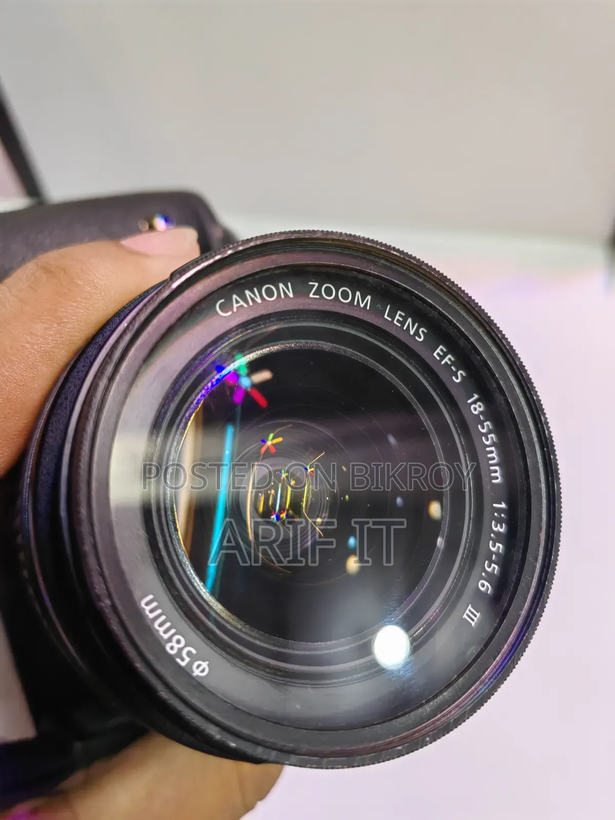 Canon 600d With 18-55 Kit Lens