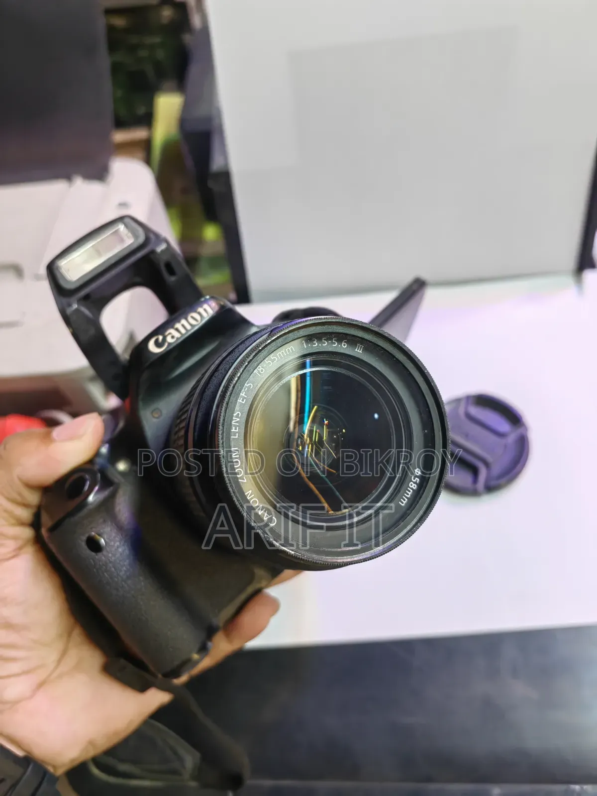 Canon 600d With 18-55 Kit Lens