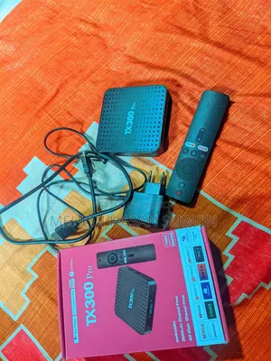 TX 300 Pro TV Box With Time and Voice Control