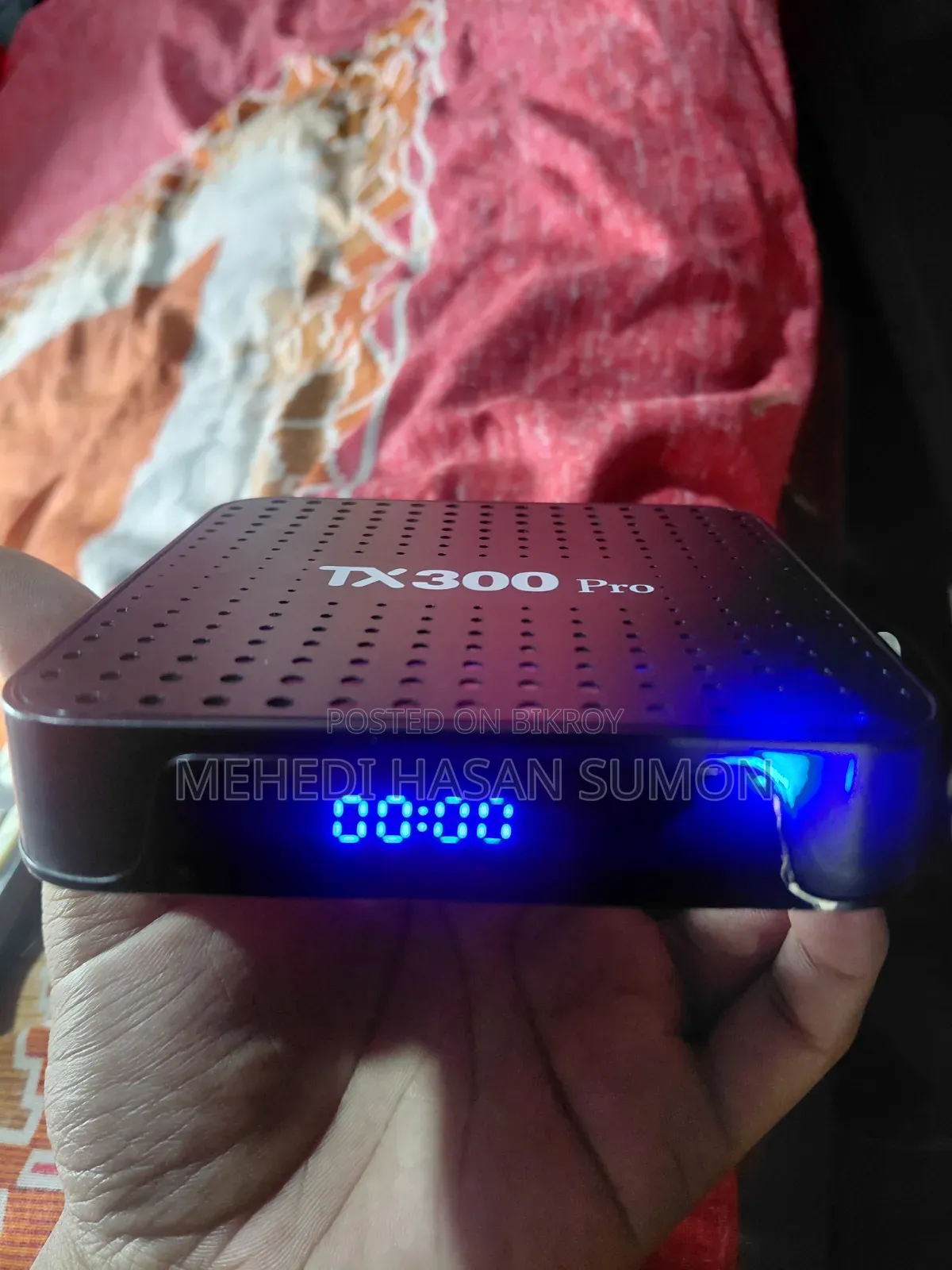 TX 300 Pro TV Box With Time and Voice Control