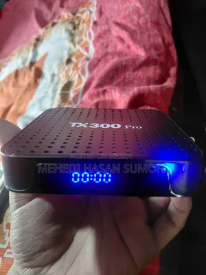 TX 300 Pro TV Box With Time and Voice Control
