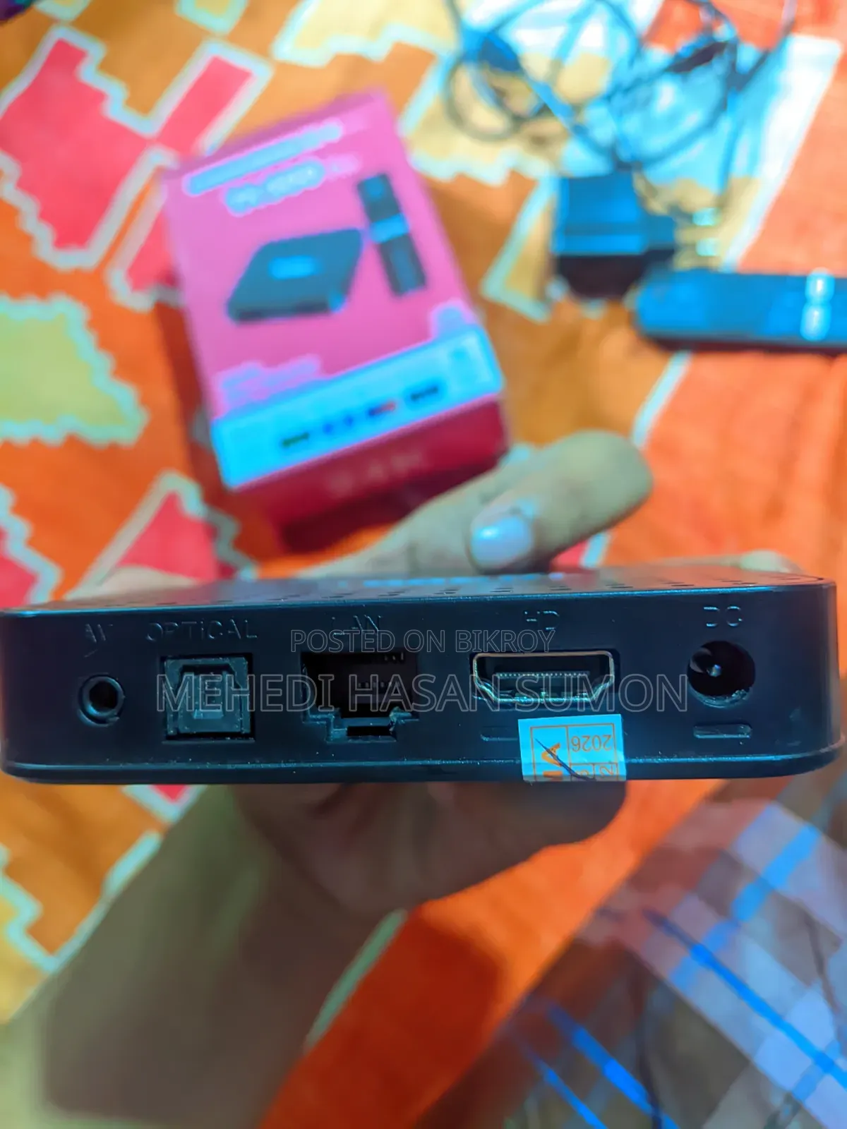 TX 300 Pro TV Box With Time and Voice Control