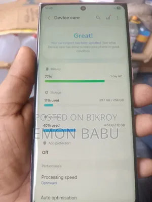 Samsung Galaxy S22 Ultra 256 GB Purple