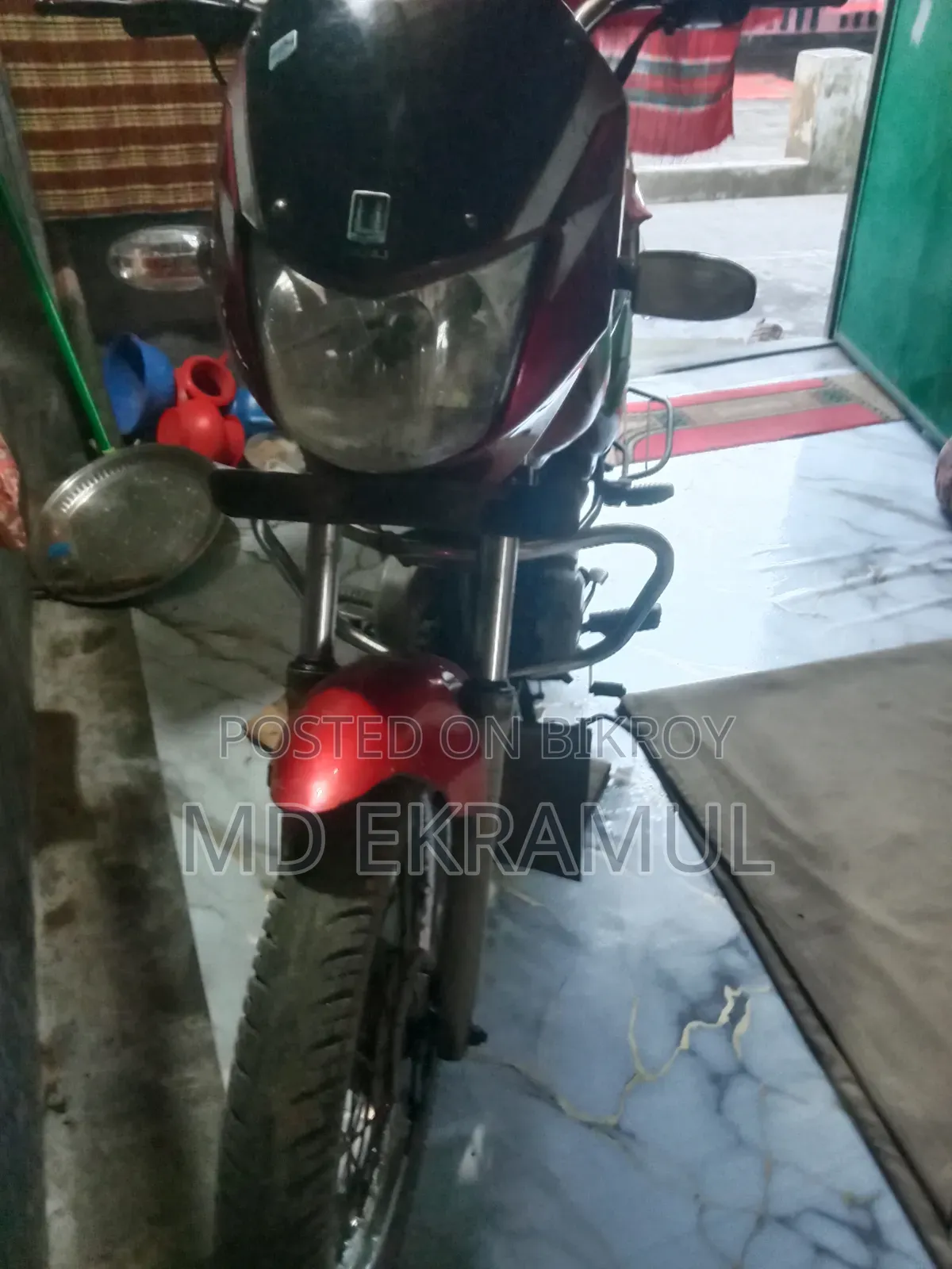 বাজাজ সিটি ১০০ ২০১৪ রেড