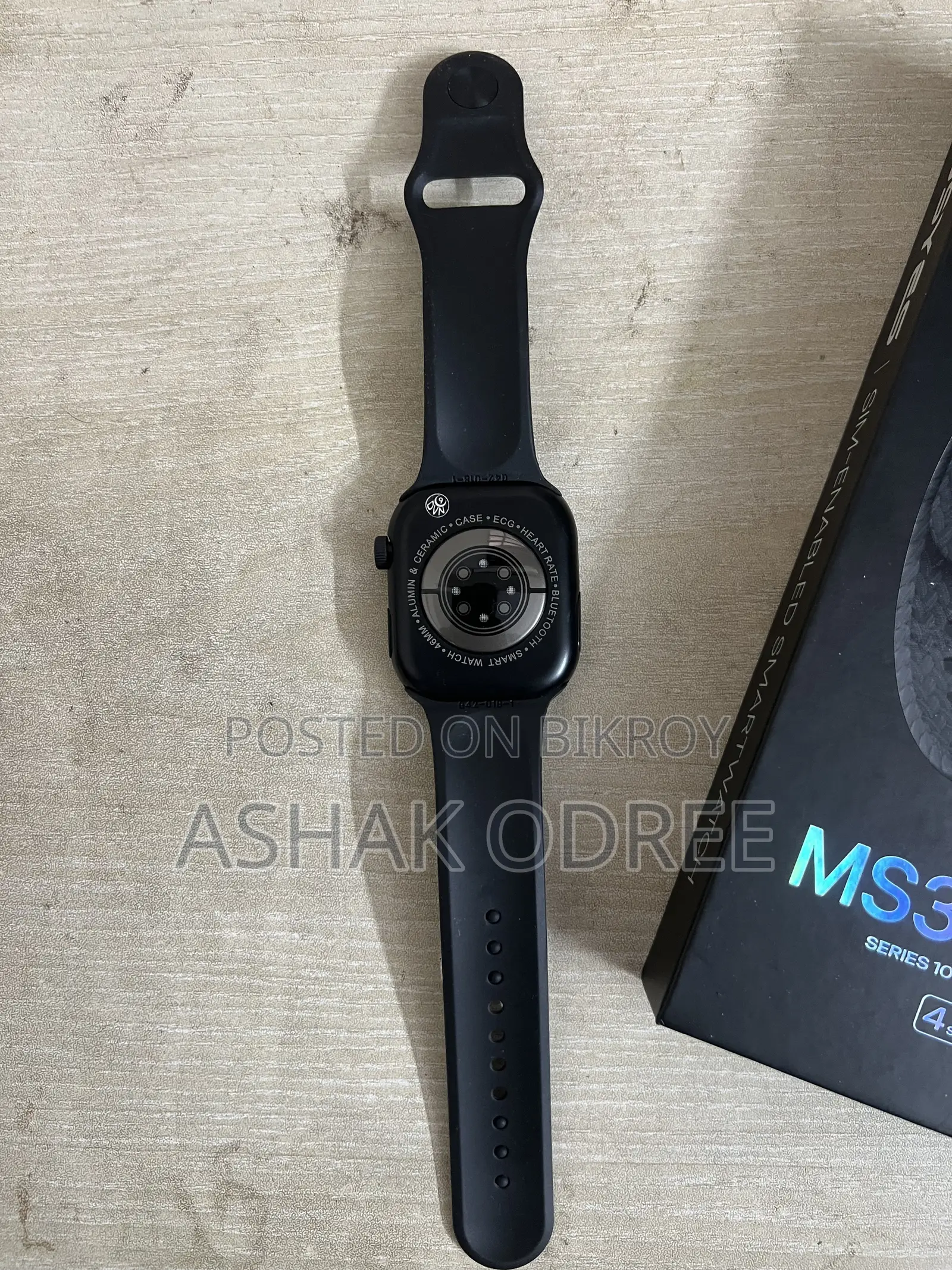 JSYÉS MS30 প্রোহ সিরিজ ১০ স্মার্টওয়াচ (মাত্র ১২ দিন ব্যবহৃত)