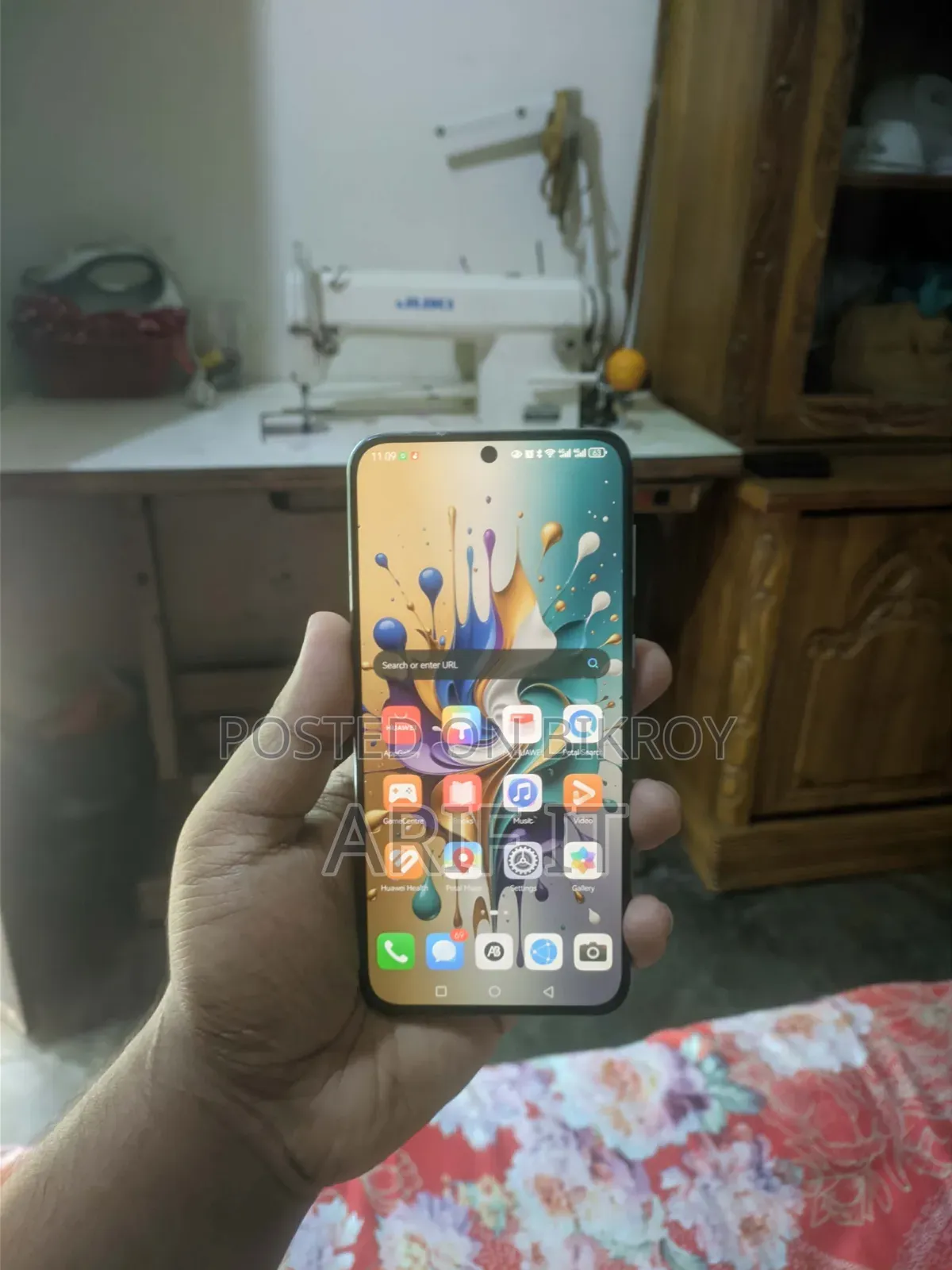 New Huawei P50 256 GB Silver