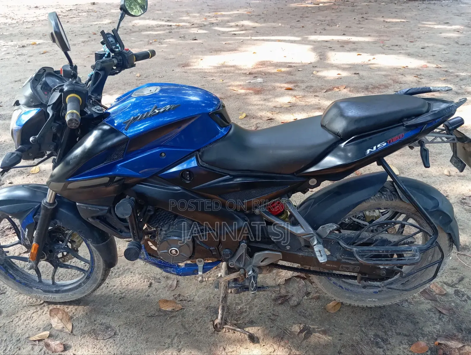 বাজাজ পালসার এনএস ১৬০ ২০১৯ নীল