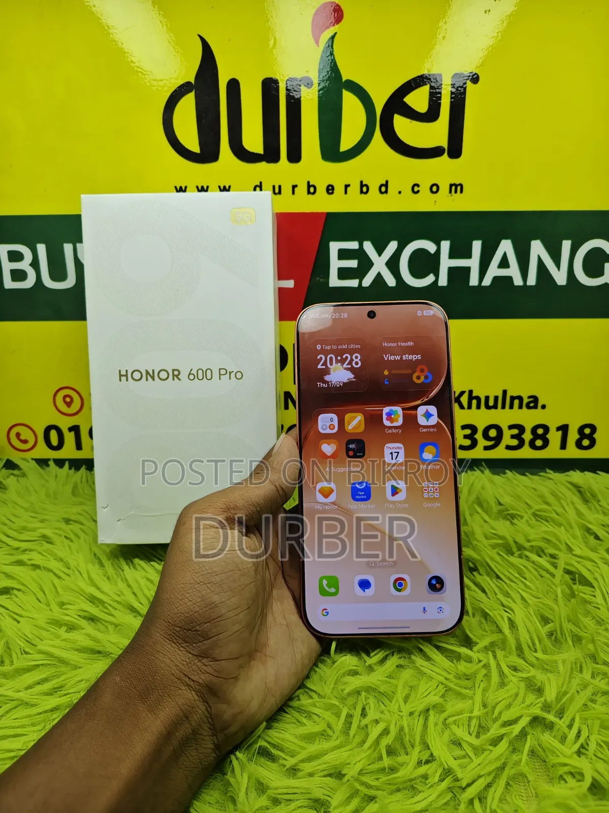 Honor 600 Pro 256 GB Orange