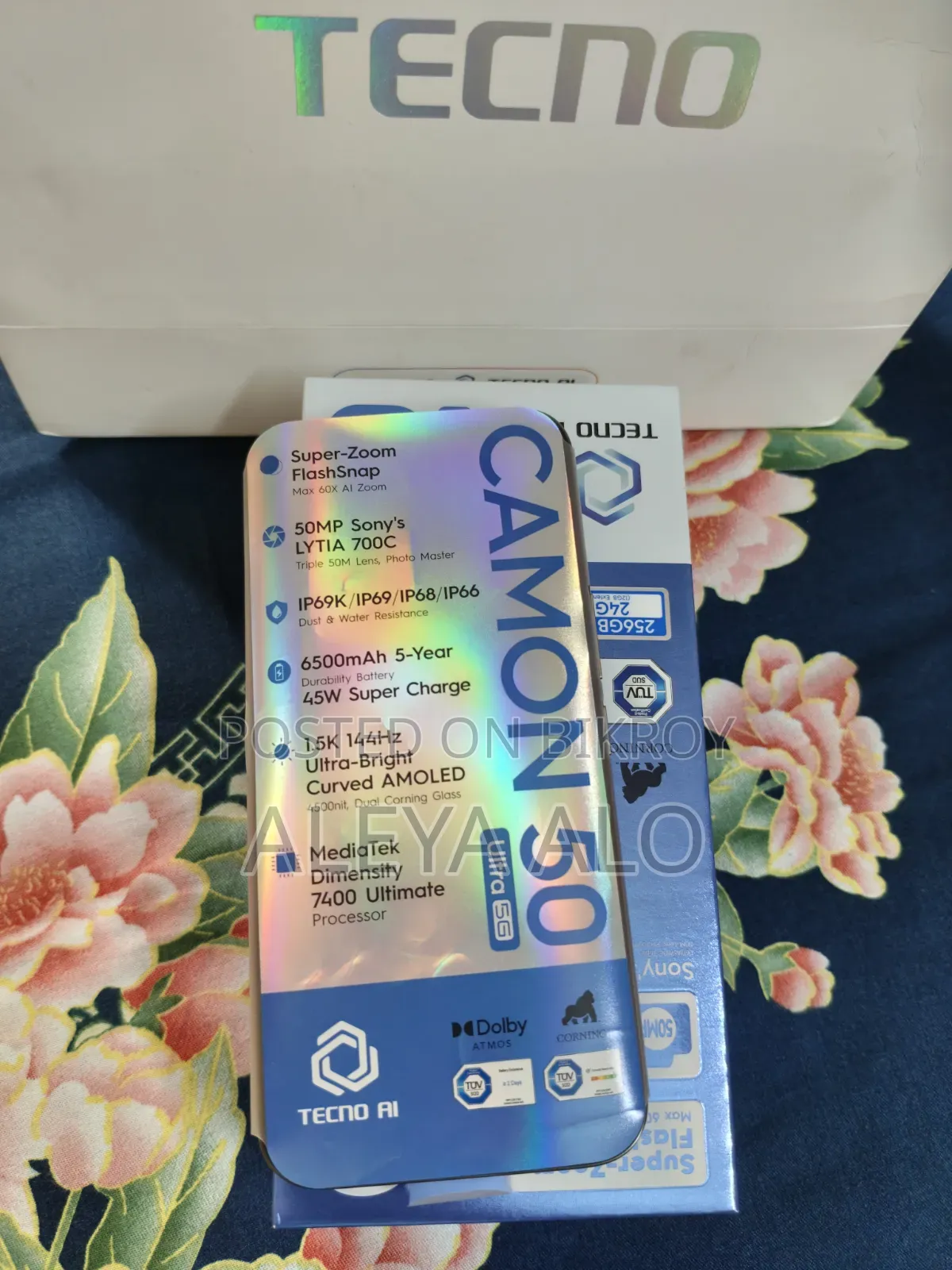 Tecno Camon 50 Ultra 256 GB Gray