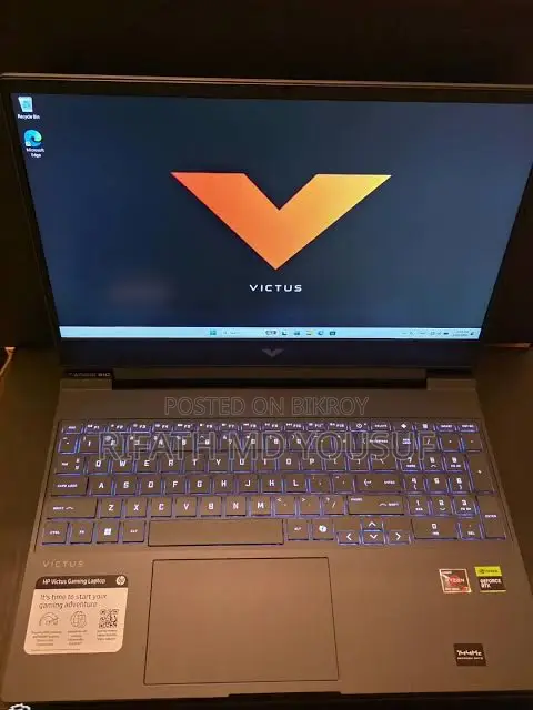 Laptop HP Victus 15 16GB AMD Ryzen 7 SSD 512GB