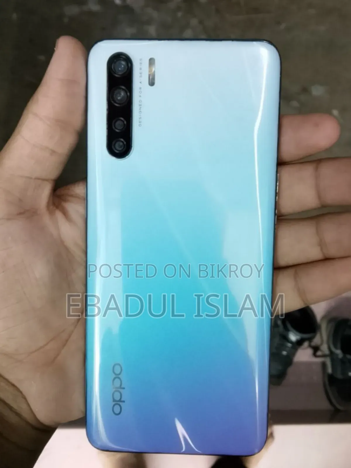 Oppo F15 ২৫৬ জিবি নীল