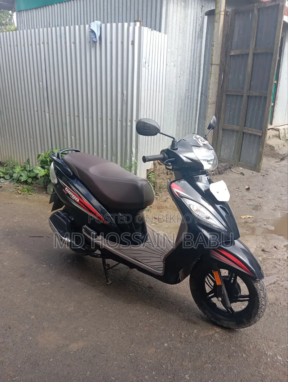 TVS Wego 2023 Black