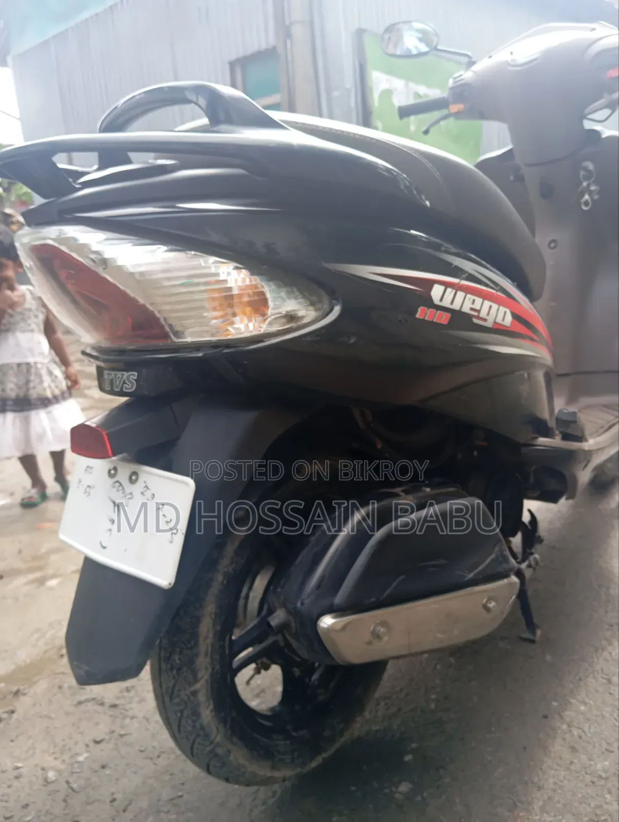 TVS Wego 2023 Black