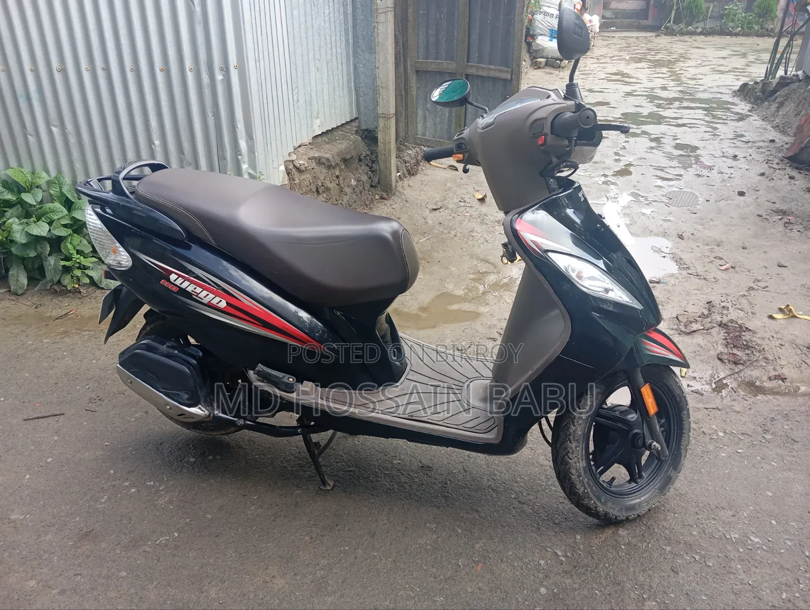 TVS Wego 2023 Black