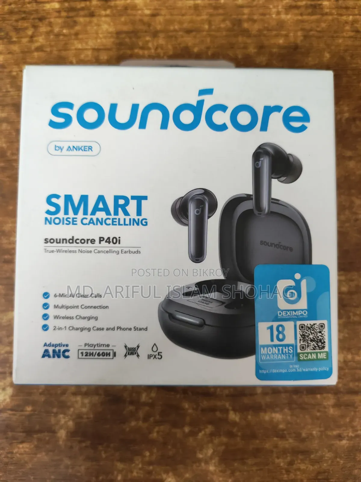 Anker Soundcore P40i Anc TWS Earbuds