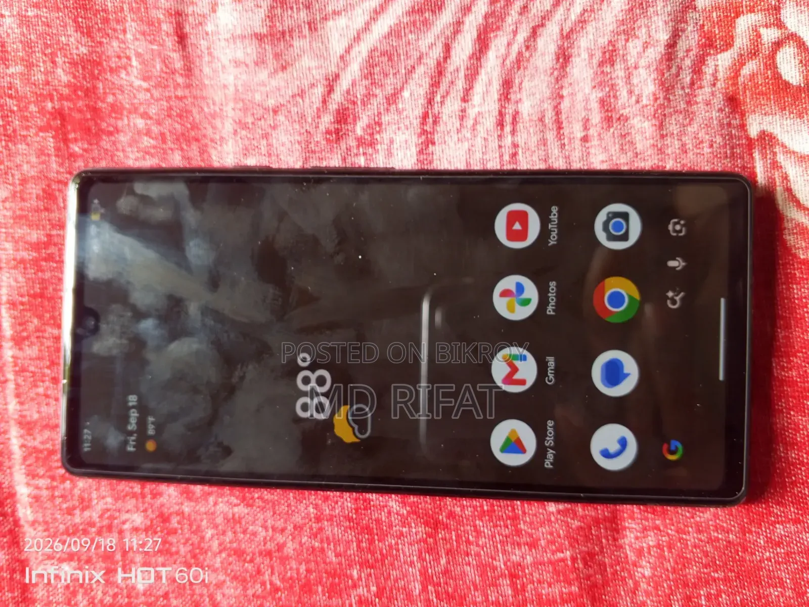 Google Pixel 6a 128 GB Black