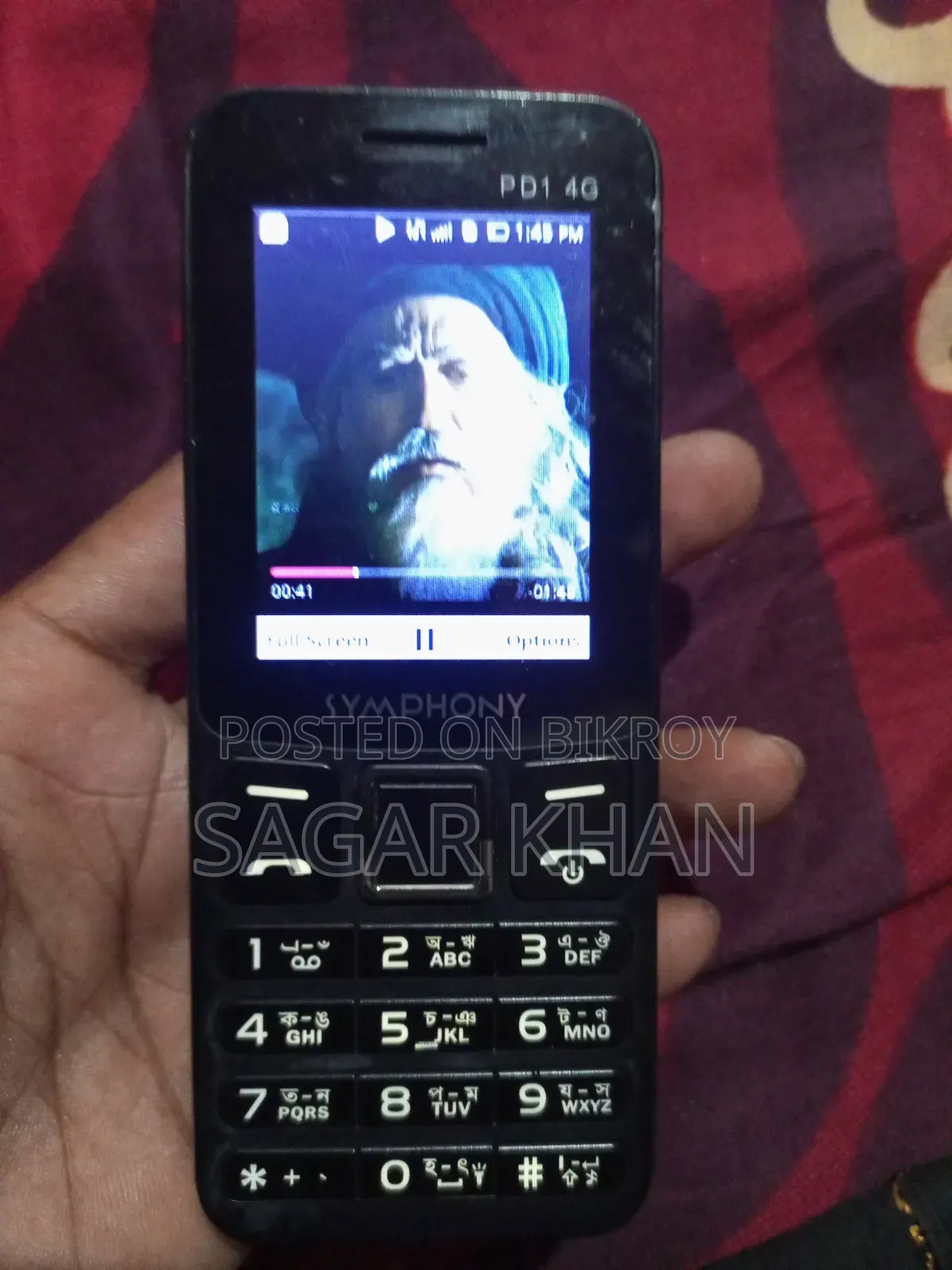 Symphony PD1 4g Black