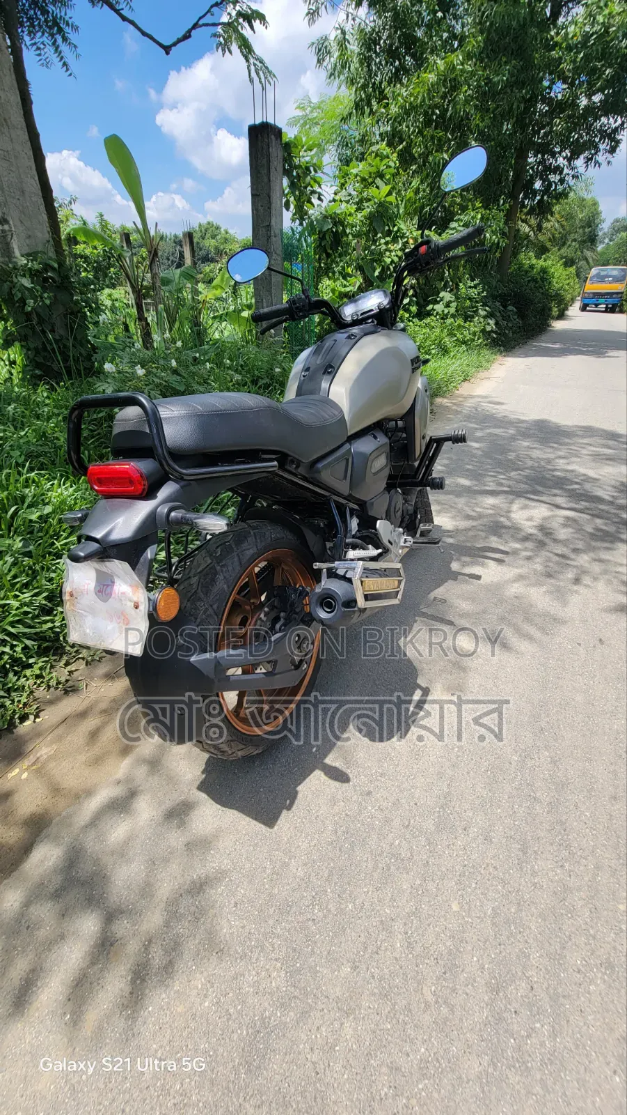 Yamaha FZ-X 2025 Gray