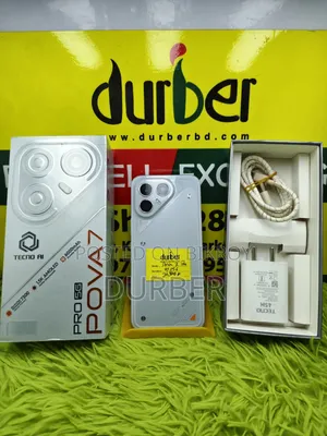 Tecno Pova 7 Pro 5G 256 GB Silver